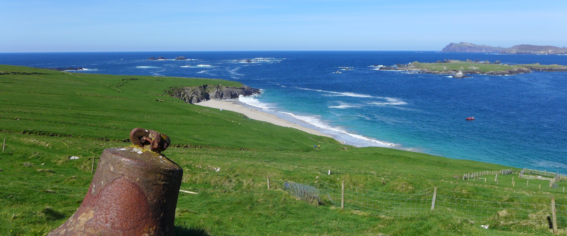 Ferienhaus Spunkane Hill Umgebung Great Blasket Island Beach